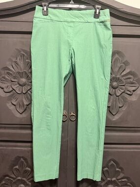 Tahari Green Stretch Waist Pants